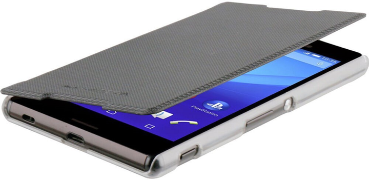 Etui z klapką Roxfit Book Case Ultra do Sony Xperia Z5 Silver (799439765672) - obraz 1
