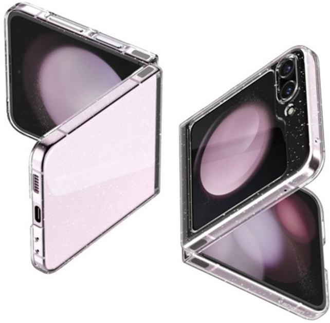 Панель Spigen Air Skin для Samsung Galaxy Z Flip 5 Блискучий кристал (8809896745765) - зображення 1