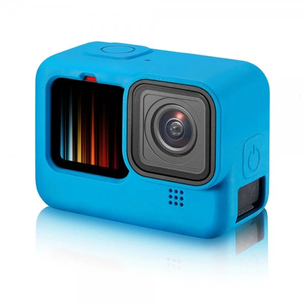 Чехол силиконовый GoPro 11 / 10 / 9 голубой Telesin GP-HER-044 (GP-PTC-901) - Фото 2 Чехол силиконовый GoPro 11 / 10 / 9 голубой Telesin GP-HER-044 (GP-PTC-901) - изображение 2