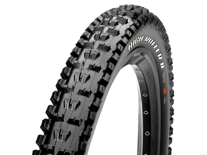 Покришка на велосипед 29"x2.50" Maxxis High Roller II WT (63-622) складана 3CT/EXO/TR 60TPI - Фото 1 Покришка на велосипед 29"x2.50" Maxxis High Roller II WT (63-622) складана 3CT/EXO/TR 60TPI - зображення 1