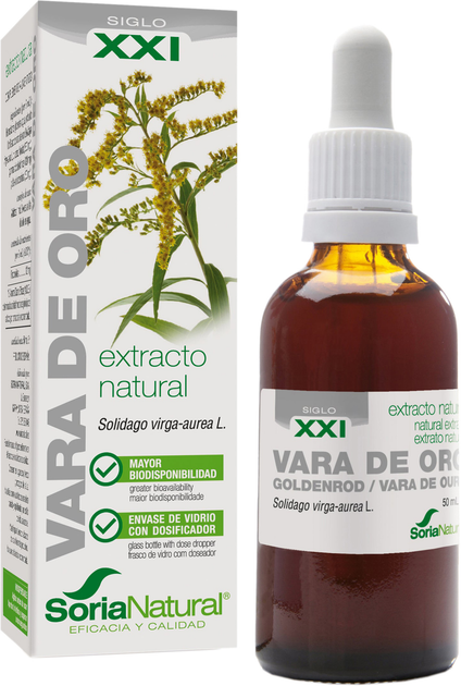 Екстракт Soria Natural Extracto Vara Oro S XXl 50 мл (8422947044664) - зображення 1