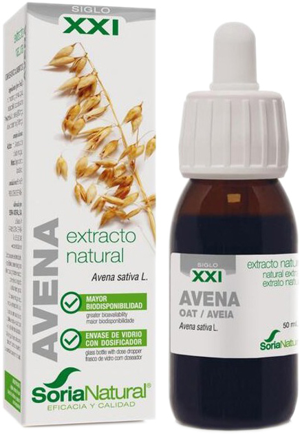 Ekstrakt Soria Natural Extracto Avena S XXl 50 ml (8422947044084) - obraz 1