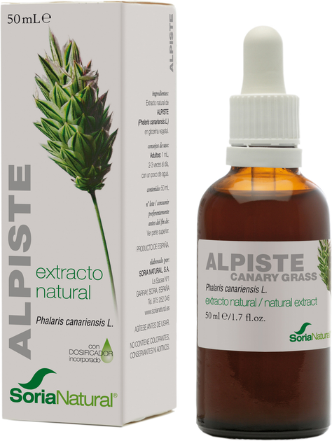 Ekstrakt Soria Natural Extracto De Alpiste S XXl 50 ml (8422947044671) - obraz 1