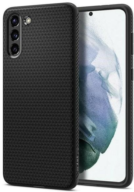 Панель Spigen Liquid Air для Samsung Galaxy S21 Матовий чорний (8809756642609) - зображення 1