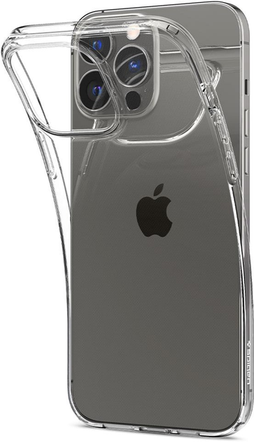 Панель Spigen Liquid Crystal для Apple iPhone 13 Pro Max Кришталево-прозорий (8809756649448) - зображення 2