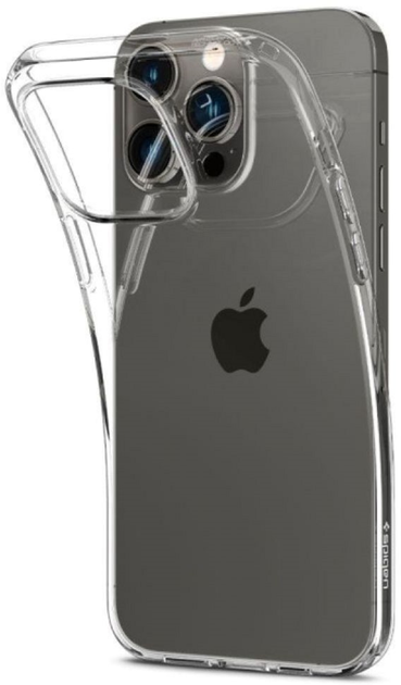 Etui plecki Spigen Liquid Crystal do Apple iPhone 14 Pro Crystal Clear (8809811864502) - obraz 1