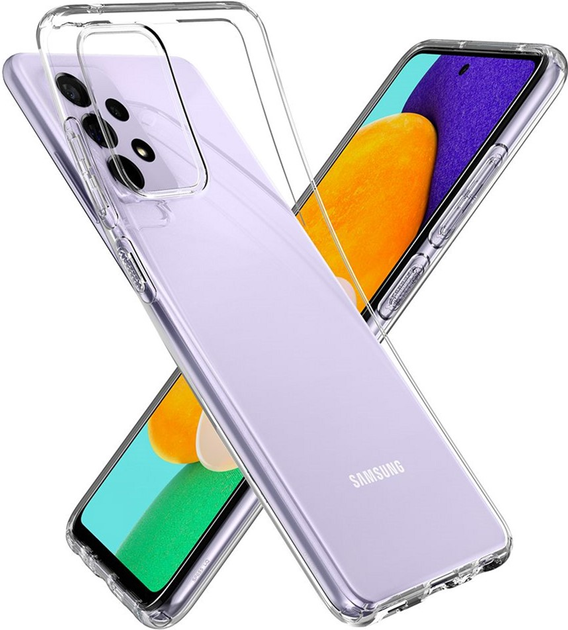 Etui plecki Spigen Liquid Crystal do Samsung Galaxy A52 5G/A52 LTE/A52s Crystal Clear (8809756641770) - obraz 1