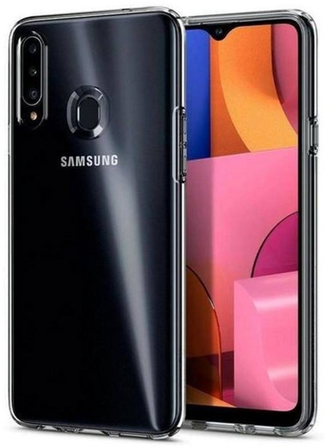 Панель Spigen Liquid Crystal для Samsung Galaxy A20s Прозорий (8809811855487) - зображення 1