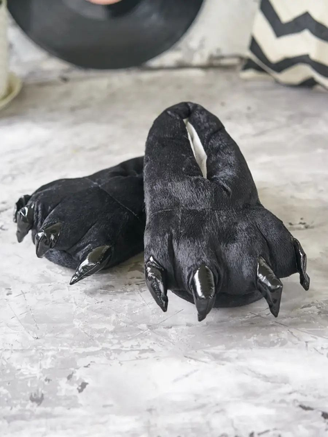 Тапочки Кигуруми Лапы Когти My Kigu Домашние Черный Мужские Мягкие ...