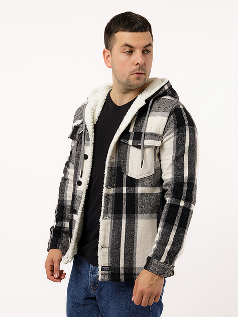 Мужская рубашка XXL цвет черный BIG GASTINO ЦБ-00227264 от продавца ...