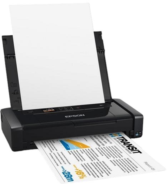Принтер Epson WorkForce WF-100W Portable A4 Black (8715946603681) - зображення 2
