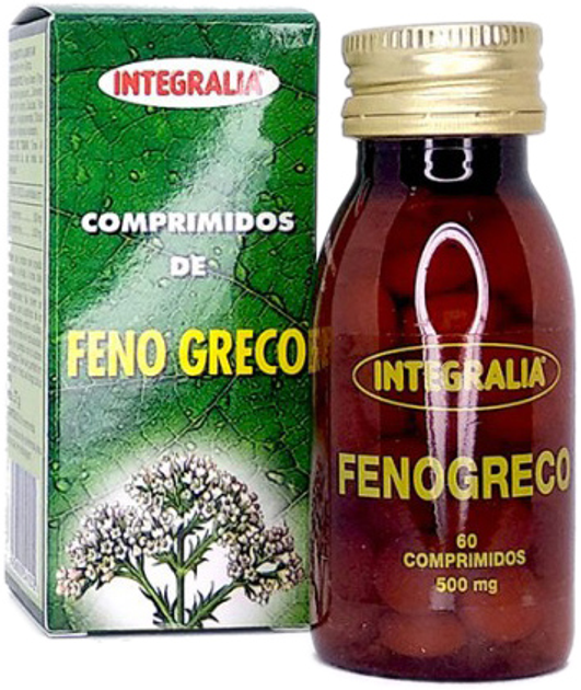 Дієтична добавка Integralia Fenogreco 500 мг 60 таблеток (8436000541052) - зображення 1