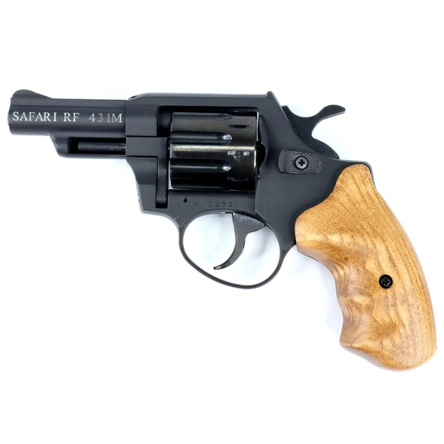 Револьвер под патрон Флобера Safari 431 М рукоятка бук калибр 4мм - изображение 1