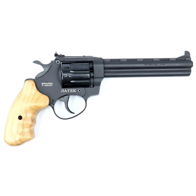 Револьвер под патрон Флобера Safari 461 М рукоятка бук калибр 4мм - изображение 2