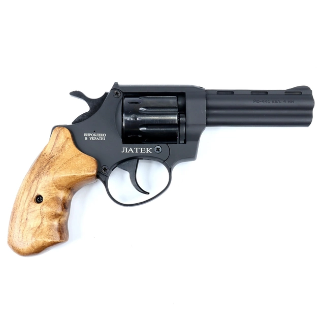 Револьвер под патрон Флобера Safari 441 М рукоятка бук калибр 4мм - изображение 2