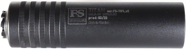 Глушитель ТИТАН 5.45 FS-T1FL V2 резьба 24x1.5 - изображение 1