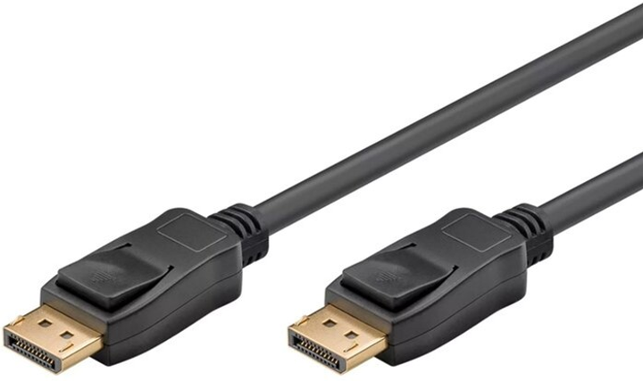 Kabel Goobay ze złącza DisplayPort do DisplayPort 3 m Czarny (4040849647994) - obraz 1