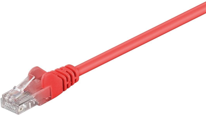 Комутаційний кабель Goobay CAT 5e U/UTP 10 m Red (4040849683497) - зображення 1