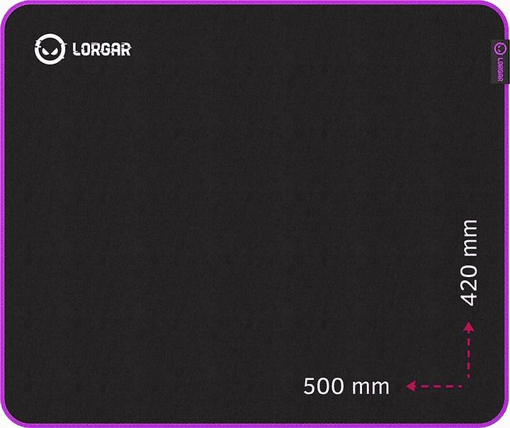 Ігрова поверхня Lorgar Main 315 Black-Purple (LRG-GMP315) - изображение 1