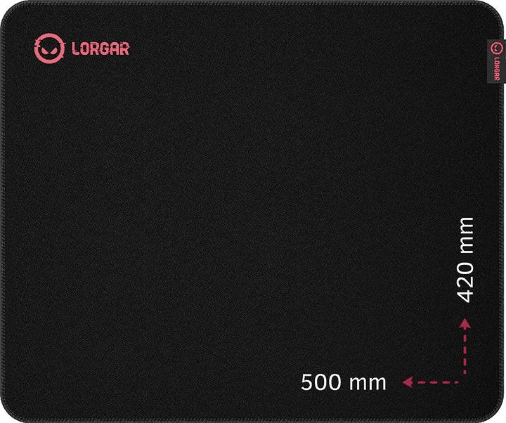 Ігрова поверхня Lorgar Main 325 Black-Red (LRG-GMP325) - изображение 1
