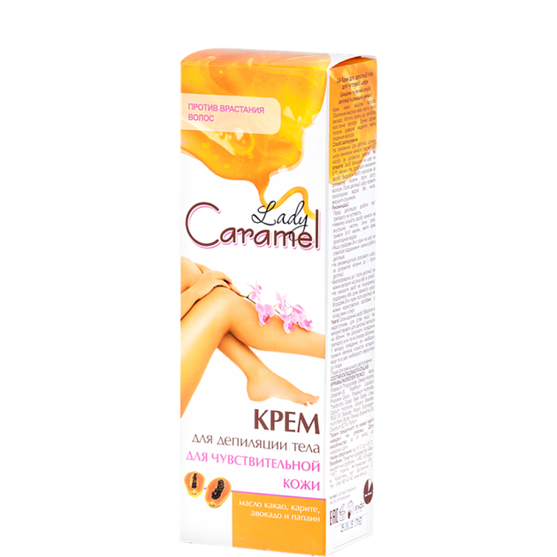 Крем для депіляції Caramel для чутливої шкіри 100 мл (4823015920271) - Фото 1 Крем для депіляції Caramel для чутливої шкіри 100 мл (4823015920271) - зображення 1