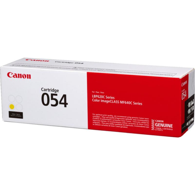Картридж для лазерного принтера Canon Cartridge 054 Yellow (3021C002AA) - изображение 2