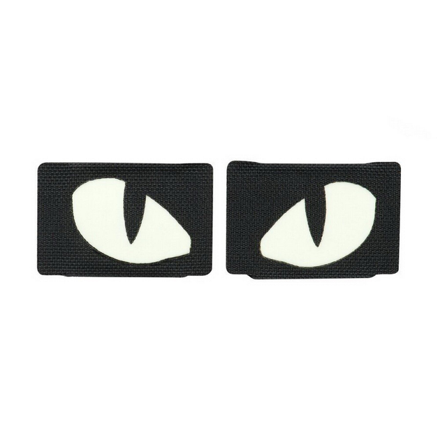 Нашивка M-Tac Tiger Eyes Laser Cut (Пара) Чорний 2000000023793 - зображення 2