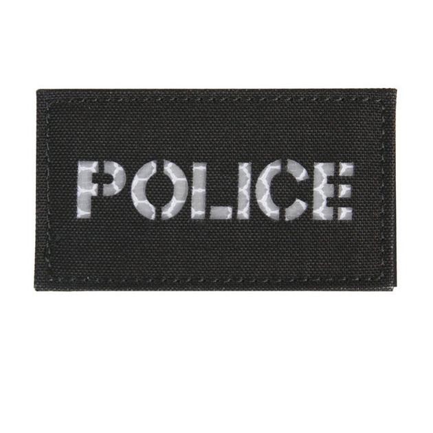 Нашивка Emerson Police Silver 9x5cm Patch - зображення 1