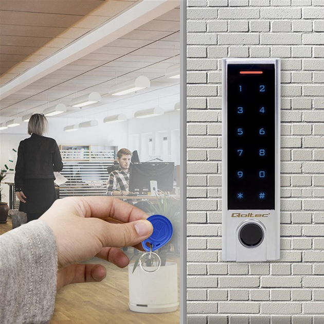 Брелок Qoltec Mifare 13.56 МГц 10 шт (52455) (5901878524559) - зображення 7