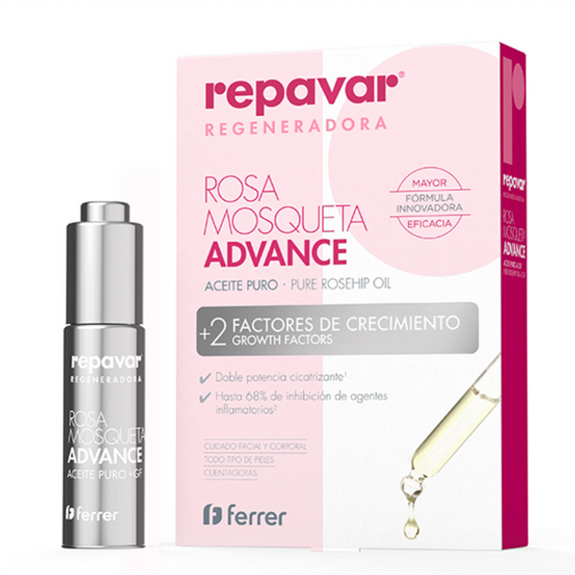 Олія шипшини для обличчя Repavar Regenerate Pure Rosehip Oil 15 ml (8470001803016) - зображення 1