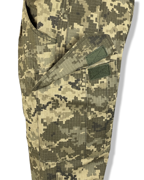 Тактические брюки, пиксель, рип-стоп, размер 46/2. - изображение 2
