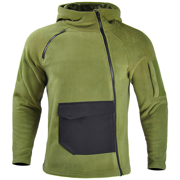 Флисовая толстовка Han-Wild HW021 Green 2XL мужская - изображение 1