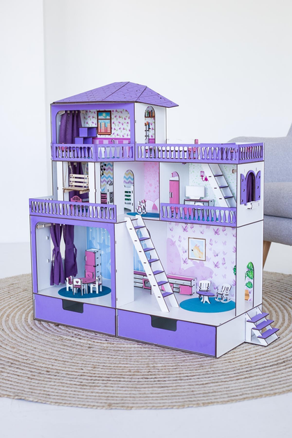 Большие домики для Барби купить в интернет-магазине - более вариантов в наличии!