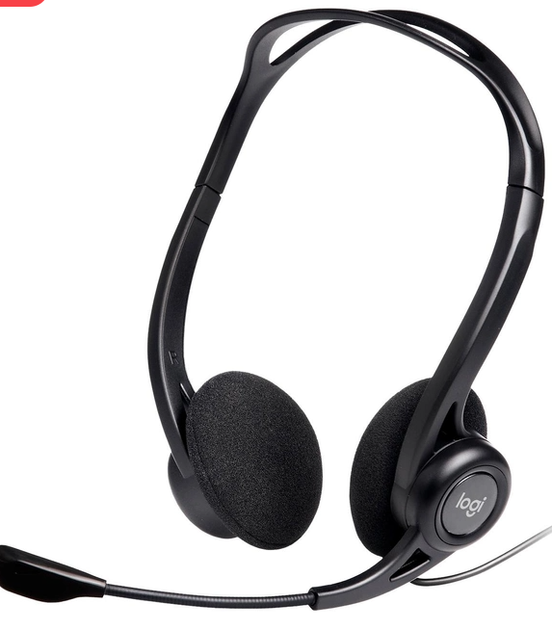 Наушники Logitech PC 960 Stereo Headset USB (981-000100) - Фото 2 Наушники Logitech PC 960 Stereo Headset USB (981-000100) - изображение 2