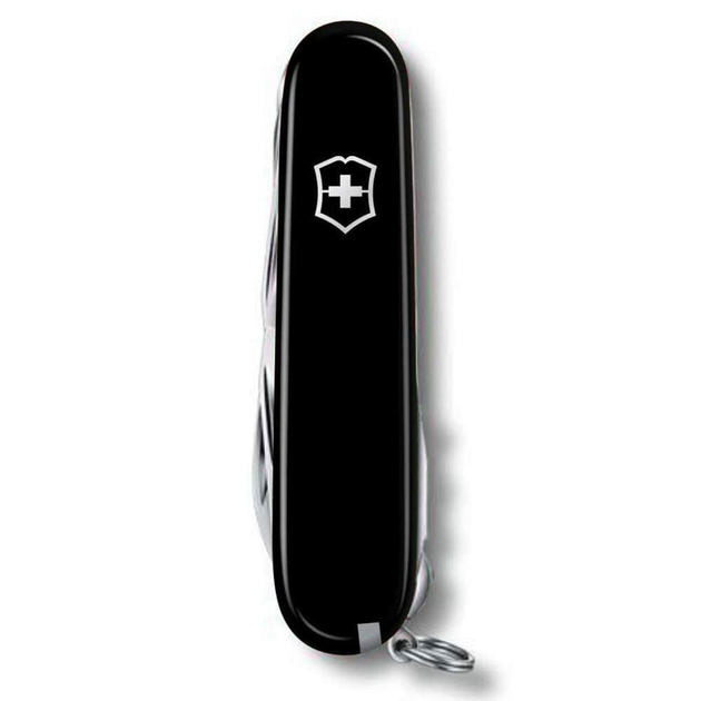 Швейцарський ніж Victorinox DELUXE TINKER 91мм/17 функцій, чорні накладки - зображення 2