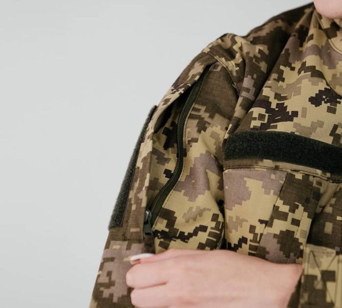 Костюм тактический Пиксель ВСУ штаны и китель , Тактическая форма военная статутная Пиксель Размер 62 - изображение 2