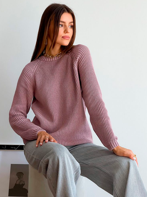 Джемпер женский ARTKNIT Cotton 7 S/M Розовый (4823093442207) - Фото 4 Джемпер женский ARTKNIT Cotton 7 S/M Розовый (4823093442207) - изображение 4