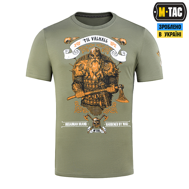 Футболка M-Tac Viking light Olive Size M - зображення 2