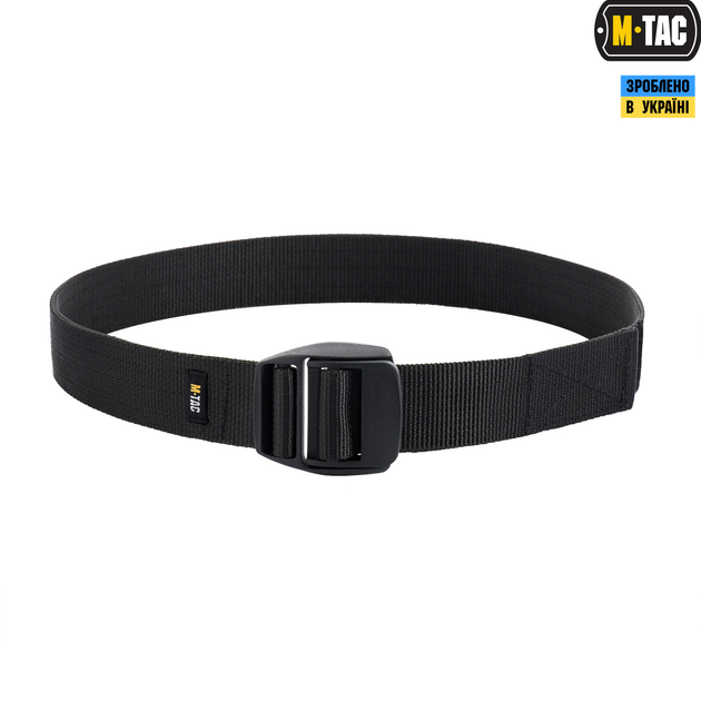 Ремінь M-Tac Berg Buckle Tactical Belt Black Size L/XL - зображення 1