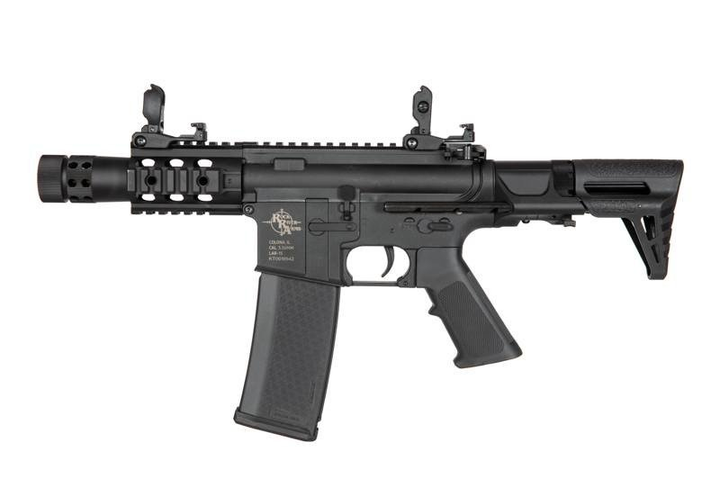 Штурмова гвинтівка Specna Arms M4 RRA SA-C10 PDW CORE Black - зображення 1