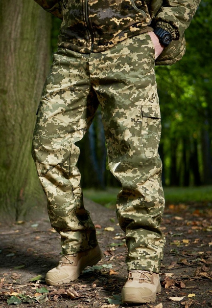 Тактические зимние брюки Пиксель ВСУ (Размер 48) - изображение 1
