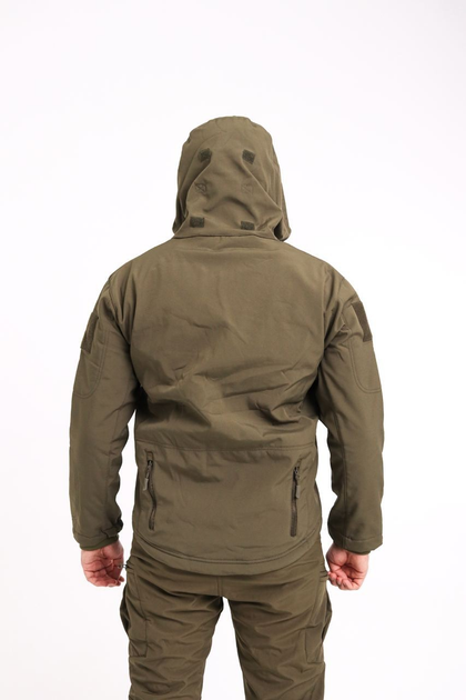 Куртка Soft Shell олива Демісезонний розмір М - зображення 2