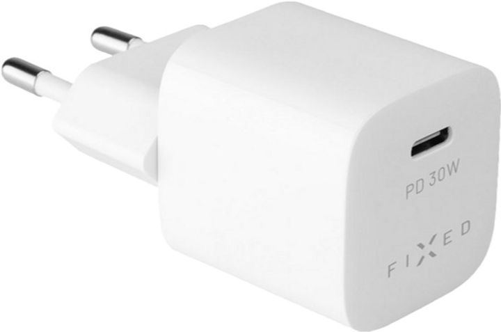 Ładowarka do telefonów Fixed Mini USB-C 30W White (8591680139262) - obraz 1