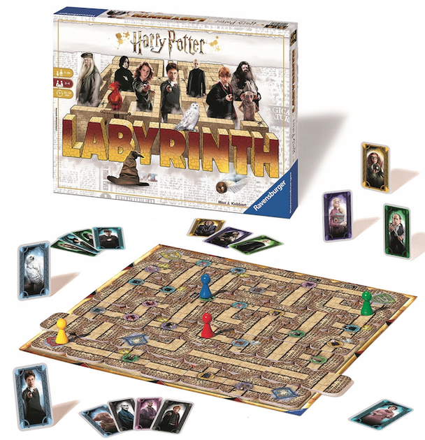Гра настільна Ravensburger Labyrinth Harry Potter (4005556260829) - зображення 2