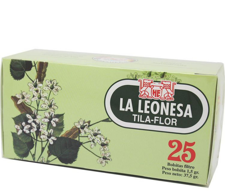 Чай La Leonesa Tila Flor 25 пакетиків (8470003508278) - зображення 1