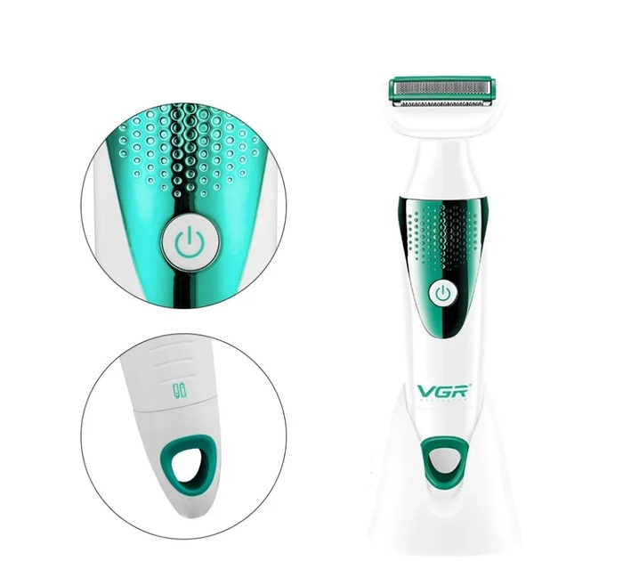 Тример для догляду за обличчям VGR V-720 5в1 green - зображення 7
