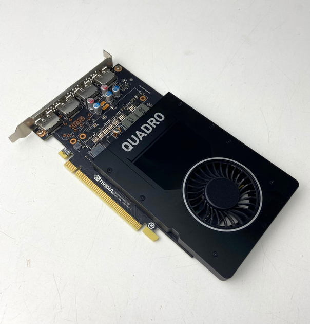 Видеокарта PNY NVIDIA Quadro P2200 5GB GDDR5X (160bit) (VCQP2200-PB), Б ...