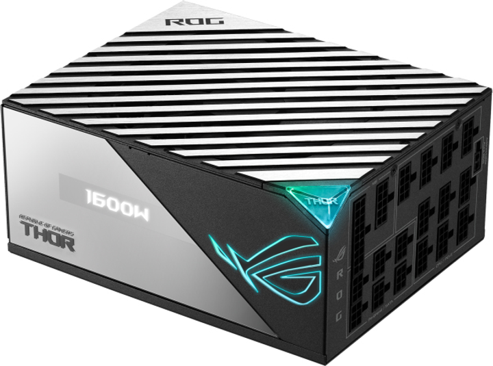 Блок питания Asus ROG Thor 1600 Вт 80 Plus Titanium Aura OLED (90YE00K0-B0NA00) - изображение 1