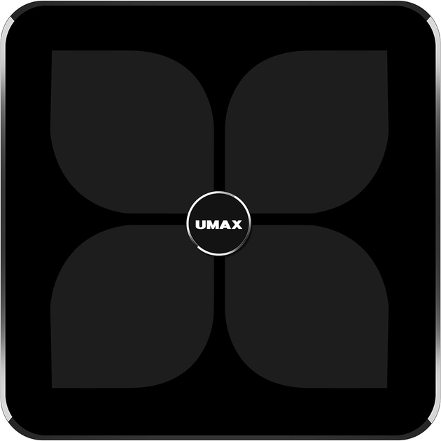 Смарт-ваги UMAX Smart Scale US20HRC Black - зображення 1