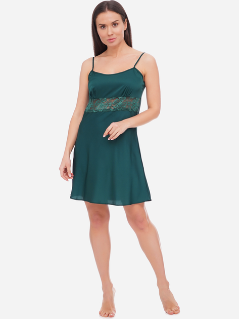 Нічна сорочка жіноча Martelle Lingerie М-101 шовк 40 (L) Темно-зелена від Rozetka на платформі USKIDKA Акція на Нічна сорочка жіноча Martelle Lingerie М-101 шовк 40 (L) Темно-зелена від Rozetka